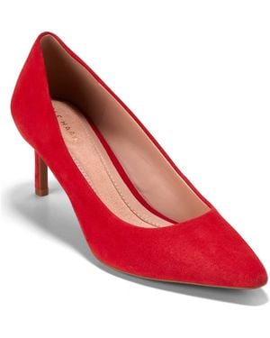 Cole Haan The Go-To Janey Pointed Toe Pump - Red