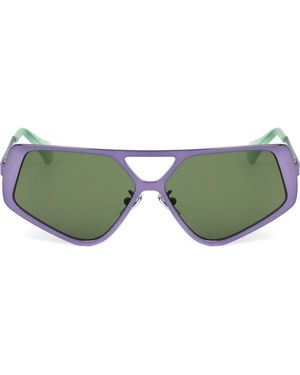 Retrosuperfuture 58Mm Geometric Sunglasses - Green