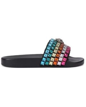 Kurt Geiger Meena Eagle Slide Sandal - Multicolor