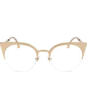 Retrosuperfuture 52Mm Cat Eye Sunglasses - Metallic