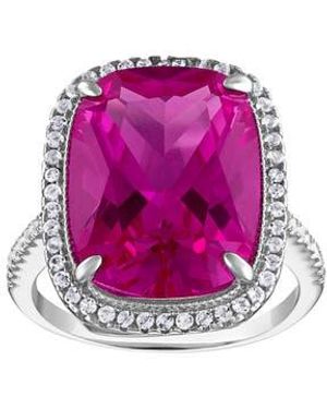 FZN Sterling Lab Created Ring - Pink