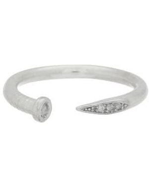 Meshmerise Pavé Diamond Ring - White