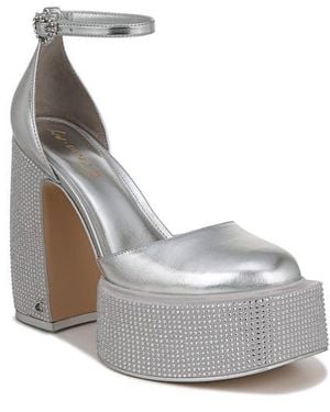 Circus by Sam Edelman Bailey Jewel Platform Sandal - White