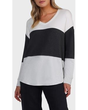 Matty M Joyce Dolman Long Sleeve Top - Black