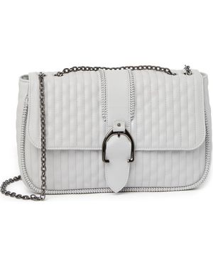 Longchamp Leather Medium Crossbody Bag - Metallic