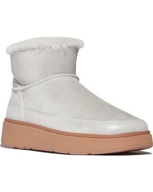Fitflop Gen Fleece Ultra Mini Bootie - Gray