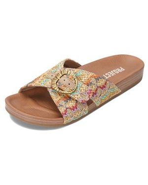 Project Cloud Bubbly Slide Sandal - White