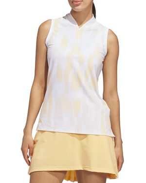 adidas Ultimate365 Tour Printed Polo - White