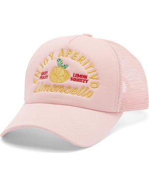 Worn/West Enjoy Apertivo Trucker Hat - Pink