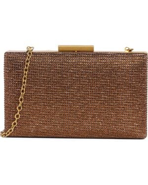 Kurt Geiger Box Clutch - Brown