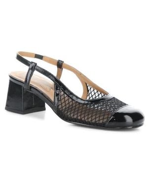 Fly London Soki Slingback Pump - Black