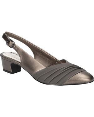 Easy Street Bates Slingback Pump - Gray