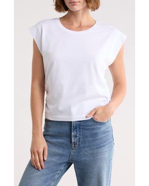 Madewell Side Cinch Muscle Tee - White