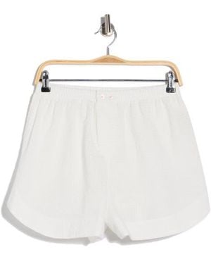 Free People Cloud Nine Sleep Boxers - White