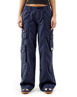 BDG Y2K Cotton Cargo Pants - Blue