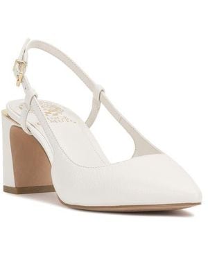 Vince Camuto Haslie Slingback Pump - White