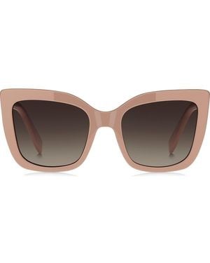 Marc Jacobs 54Mm Gradient Cat Eye Sunglasses - Brown