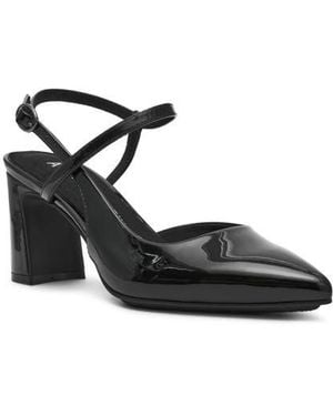 Anne Klein Bueles Ankle Strap Pump - Black