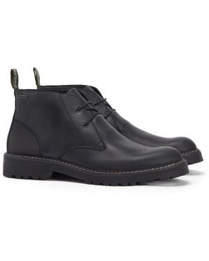 Barbour Maxwell Waterproof Chukka Boot - Black