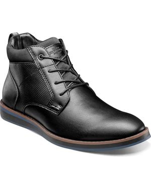 Nunn Bush Circuit Plain Toe Chukka Boot - Black