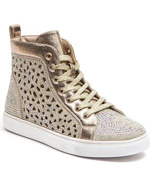 Lady Couture New York High Top Sneaker - Gray