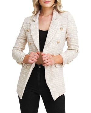 Belle & Bloom Princess Polly Tweed Blazer - Multicolor