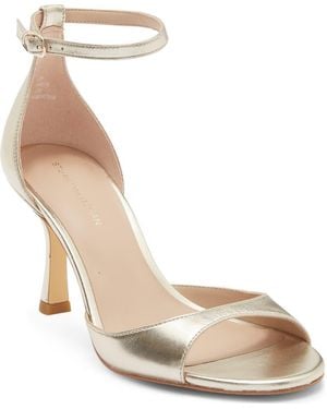Stuart Weitzman Isla Ankle Strap Sandal - Metallic