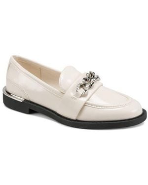 DKNY Ryleigh Chain Loafer - White