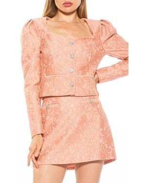 Alexia Admor Rowan Lace Jacket - Pink