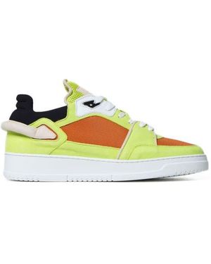 Buscemi New Basket Low Top Sneaker - Yellow
