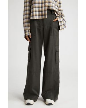 Twp Stretch Wool Cargo Pants - Black