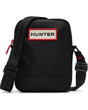 HUNTER Transfer Crossbody Bag - Black