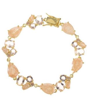 Jardin Cluster Frost Stone Bracelet - Metallic