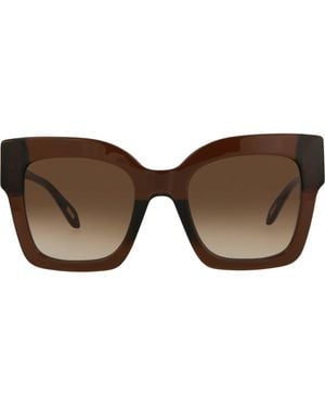Just Cavalli 52Mm Oversize Square Sunglasses - Brown