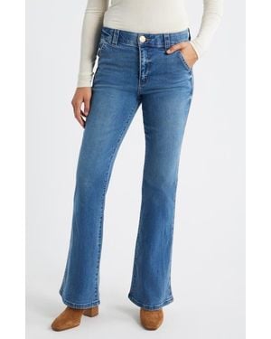 Wit & Wisdom Skyrise Flare Jeans - Blue