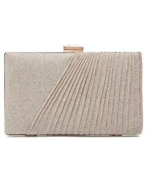 Lady Couture Suzie Glitter Clutch - Gray