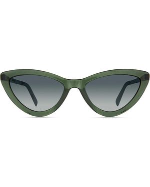 Eco Mina Cat Eye Sunglasses - Green