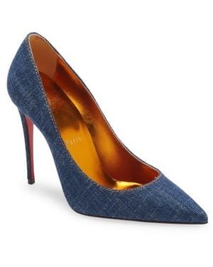 Christian Louboutin Kate Pointy Toe Pump - Blue