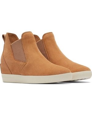Sorel Out N About Slip-On Wedge Shoe Ii - Brown