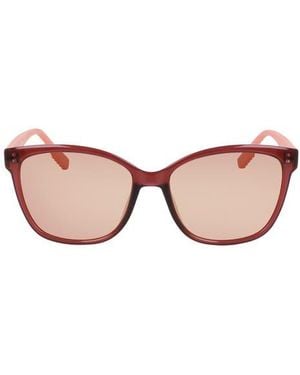 Converse Oversized Square Frame Sunglasses - Pink