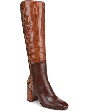 Circus by Sam Edelman Billie Knee-high Block-heel Dress Boots - Brown