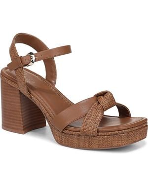 27 EDIT Naturalizer Peyton Ankle Strap Platform Sandal - Brown
