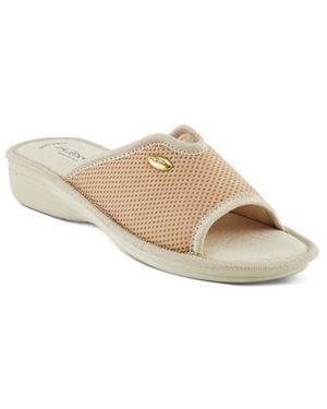 Flexus by Spring Step Hildy Wedge Slide Sandal - Natural