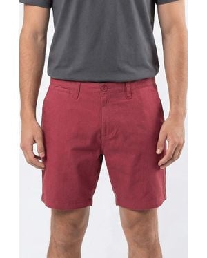 Burnside Stretch Twill Shorts - Multicolor