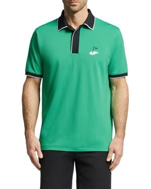 Psycho Bunny Clayton Piqué Performance Polo - Green