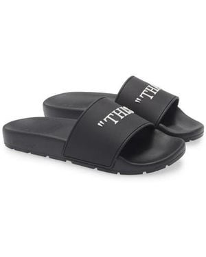 Off-White c/o Virgil Abloh This That Slide Sandal - Multicolor