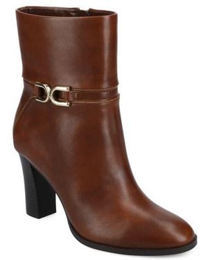 Journee Collection Freyja Bootie - Brown