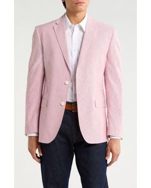 JB Britches Two-Button Stretch Cotton Sport Coat - Pink