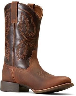 Ariat Sport Stratten Leather Boot - Brown