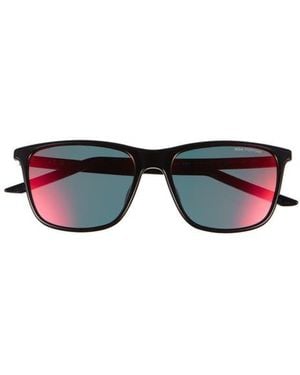 Nike State 145Mm Polarized Square Sunglasses - Multicolor